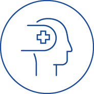 Icon Managing Psychosocial Hazards Blue