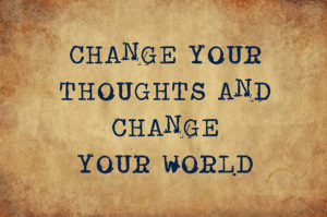 Change your thoughts and change your world